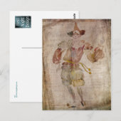 Geld in de spiegel briefkaart (Voorkant / Achterkant)