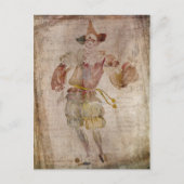 Geld in de spiegel briefkaart (Voorkant)