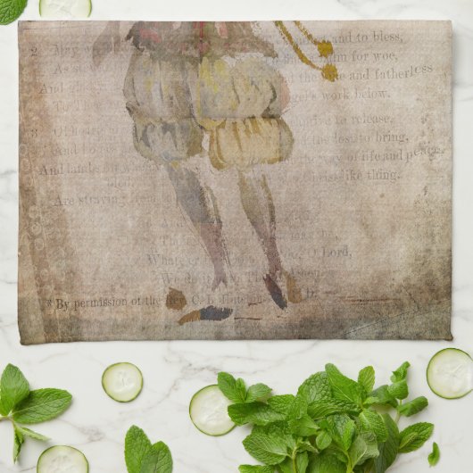 Geld in de spiegel theedoek (Gevouwen)