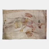 Geld in de spiegel theedoek (Horizontaal)