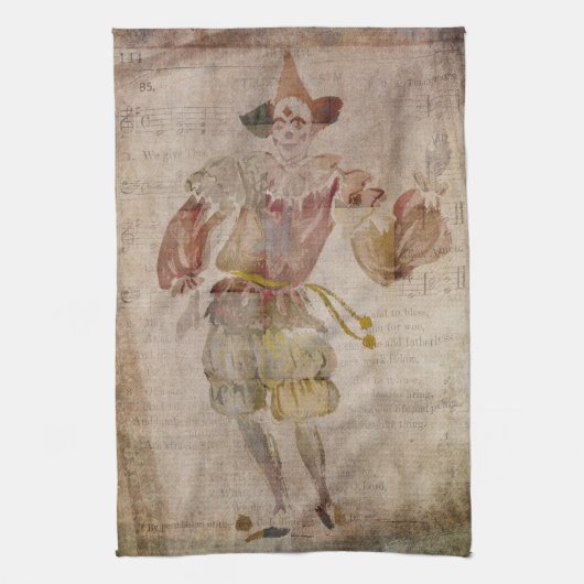 Geld in de spiegel theedoek (Verticaal)