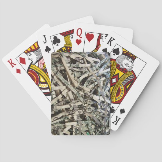Geld in ruil! pokerkaarten (Achterkant)