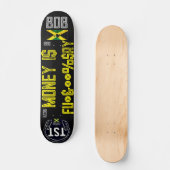 GELD IS .... 7 3/4" Skateboard Deck (Voorkant)