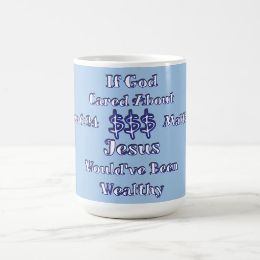 Geld is niet alles koffiemok (Center)