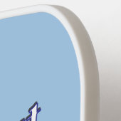 Geld is niet alles pickleball paddle (Links Detail)