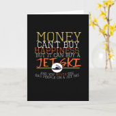 Geld kan een Jet Ski kopen Kaart (Gele Bloem)