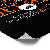 Geld kan een Jet Ski kopen Poster (Hoek)