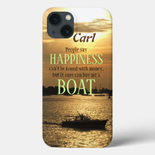 Geld kan geen geluk boat kopen op de haven Case-Mate iPhone case