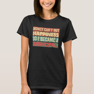 Geld kan geen geluk kopen, dus werd ik een school t-shirt