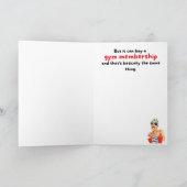 Geld kan geen geluk kopen kaart (Binnen)