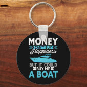 Geld kan geen geluk kopen, maar het kan wel een bo sleutelhanger (Voorkant)