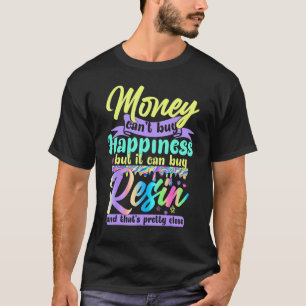 Geld kan geen geluk kopen, maar het kan wel hars k t-shirt