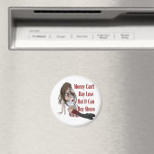 Geld kan geen geluk kopen, maar wel schoenen magneet (Insitu (Vaatwasser))