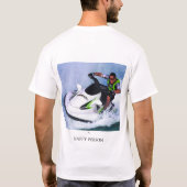 Geld kan geen geluk kopen t-shirt (Achterkant)