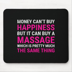 Geld Kan Geluk Niet Kopen Mage Therast T-shirt Cad Muismat