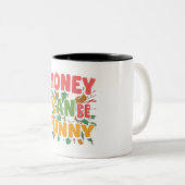 Geld kan grappig zijn tweekleurige koffiemok (Voorkant rechts)