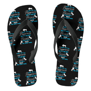 Geld kan paarden blauw kopen teenslippers