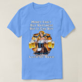 Geld kan veel biesmaffiabierdrank kopen t-shirt (Design voorkant)