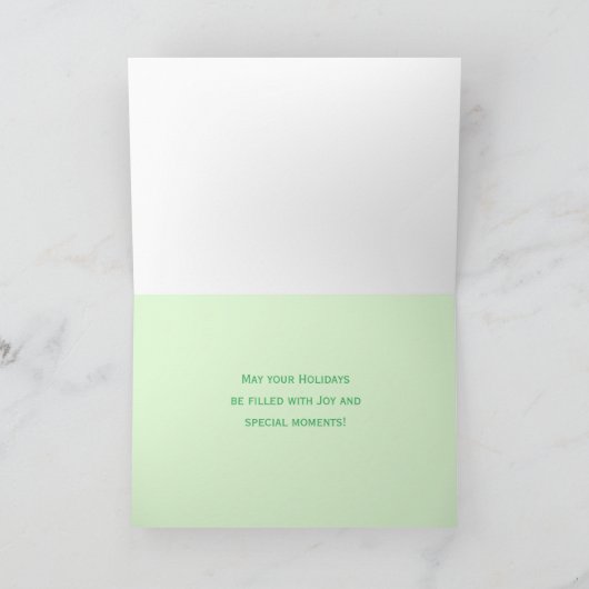 Geld Kerst Kaart (Binnen)