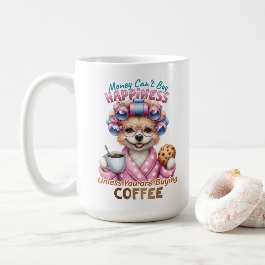 Geld Koffiemok (Met donut)