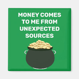 Geld komt mij toe van onverwacht magneet