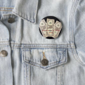 Geld komt 'n' geld. ronde button 5,7 cm (In situ)