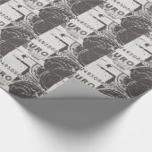 Geld laat de wereld draaien cadeaupapier (Hoek)