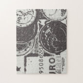 Geld laat de wereld draaien legpuzzel (Verticaal)