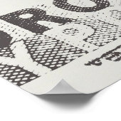 Geld laat de wereld draaien poster (Hoek)