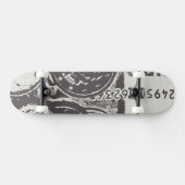 Geld laat de wereld draaien skateboard (Horizontaal)