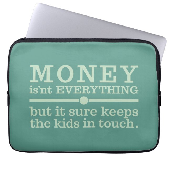 GELD-laptophoezen Laptop Sleeve (Voorkant)