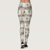 Geld Leggings (Achterkant)