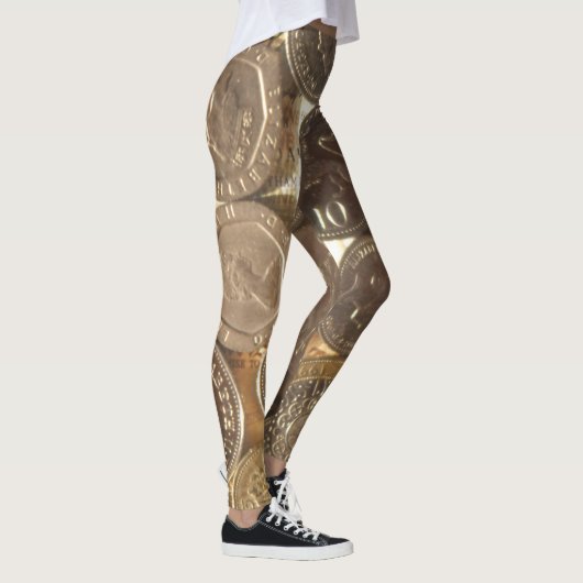 Geld Leggings (Rechts)