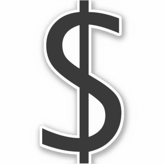 Geld Logo Sticker (Voorkant)