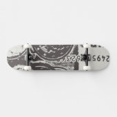 Geld maakt de wereld rond skateboard (Horizontaal)