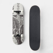 Geld maakt de wereld rond skateboard (Voorkant)