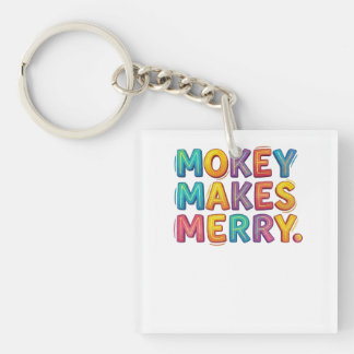 Geld Maakt Vrolijk – Krachtige Lifestyle T-shirt Sleutelhanger