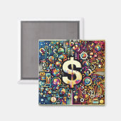 Geld Magneet (Voorkant / Achterkant)