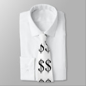 Geld? Mannen Ugly Designer Stropdas (Gebonden)