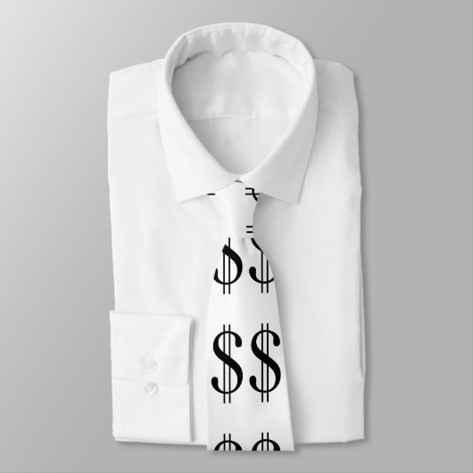 Geld? Mannen Ugly Designer Stropdas (Gebonden)
