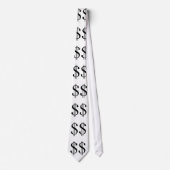 Geld? Mannen Ugly Designer Stropdas (Voorkant)