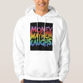 Geld Mayhem lacht Hoodie (Voorkant)