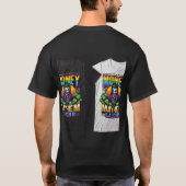 Geld Mayhem lacht T-shirt (Achterkant)