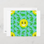 geld met emoji briefkaart (Voorkant / Achterkant)