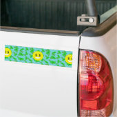 geld met emoji bumpersticker (Op Truck)