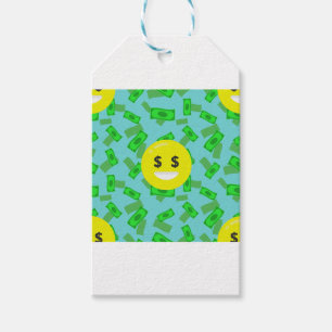 geld met emoji cadeaulabel