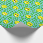 geld met emoji cadeaupapier (Hoek)