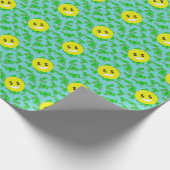geld met emoji cadeaupapier (Hoek)