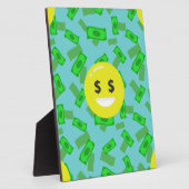 geld met emoji fotoplaat (Zijkant)