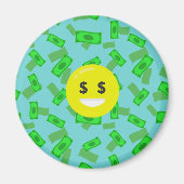 geld met emoji magneet (Voorkant)